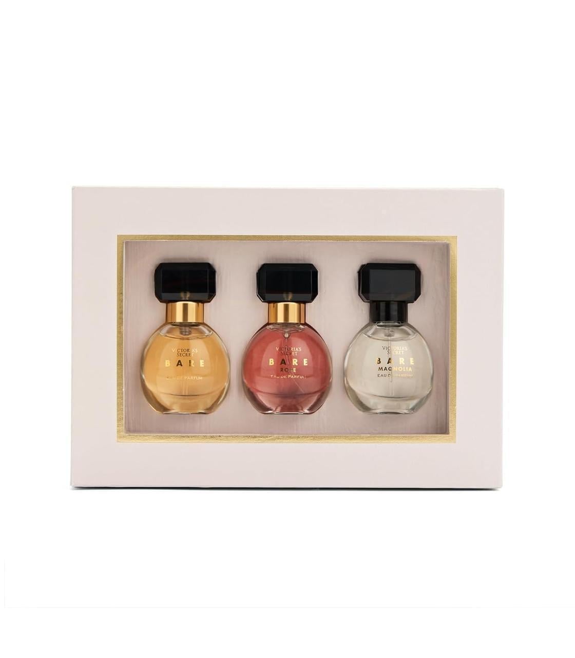 Набор парфюмерной воды Victoria Secret Bare Mini Eau de Parfum Trio 3 шт. (667559279259)