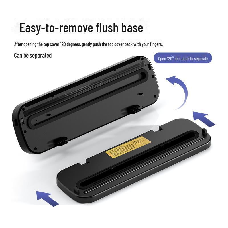 Вакууматор сенсорный HZ-001 100 Вт с обрезчиком пакетов и режимами вакуумирования (ML-04793) - фото 3 Вакууматор сенсорный HZ-001 100 Вт с обрезчиком пакетов и режимами вакуумирования (ML-04793) - фото 3