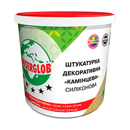 Штукатурка силіконова Anserglob баранчик фракція 1,0 мм 25 кг (25340) Штукатурка силіконова Anserglob баранчик фракція 1,0 мм 25 кг (25340)