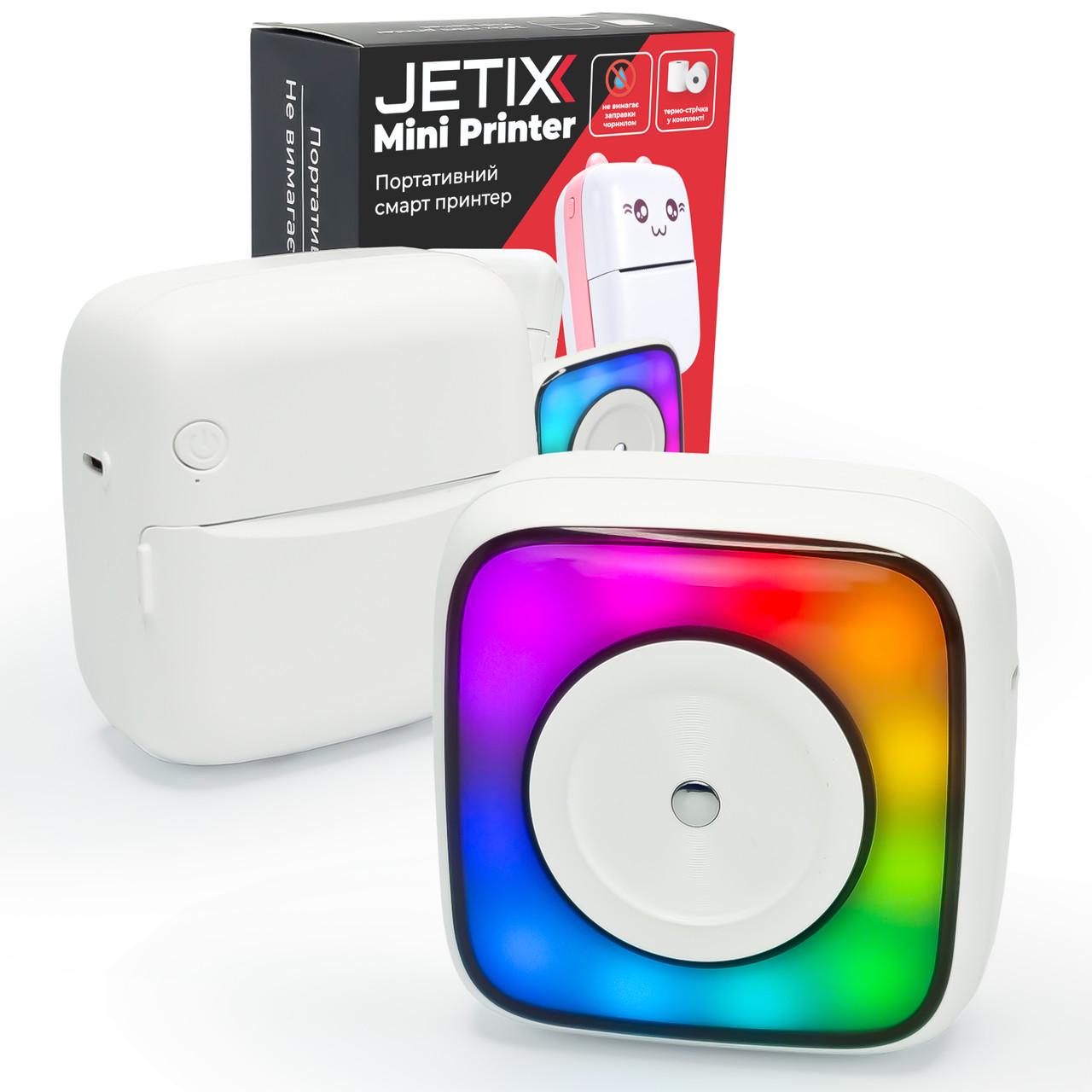 Термопринтер JETIX Mini Printer Student 2 Bluetooth (JMPSt2) - фото 2