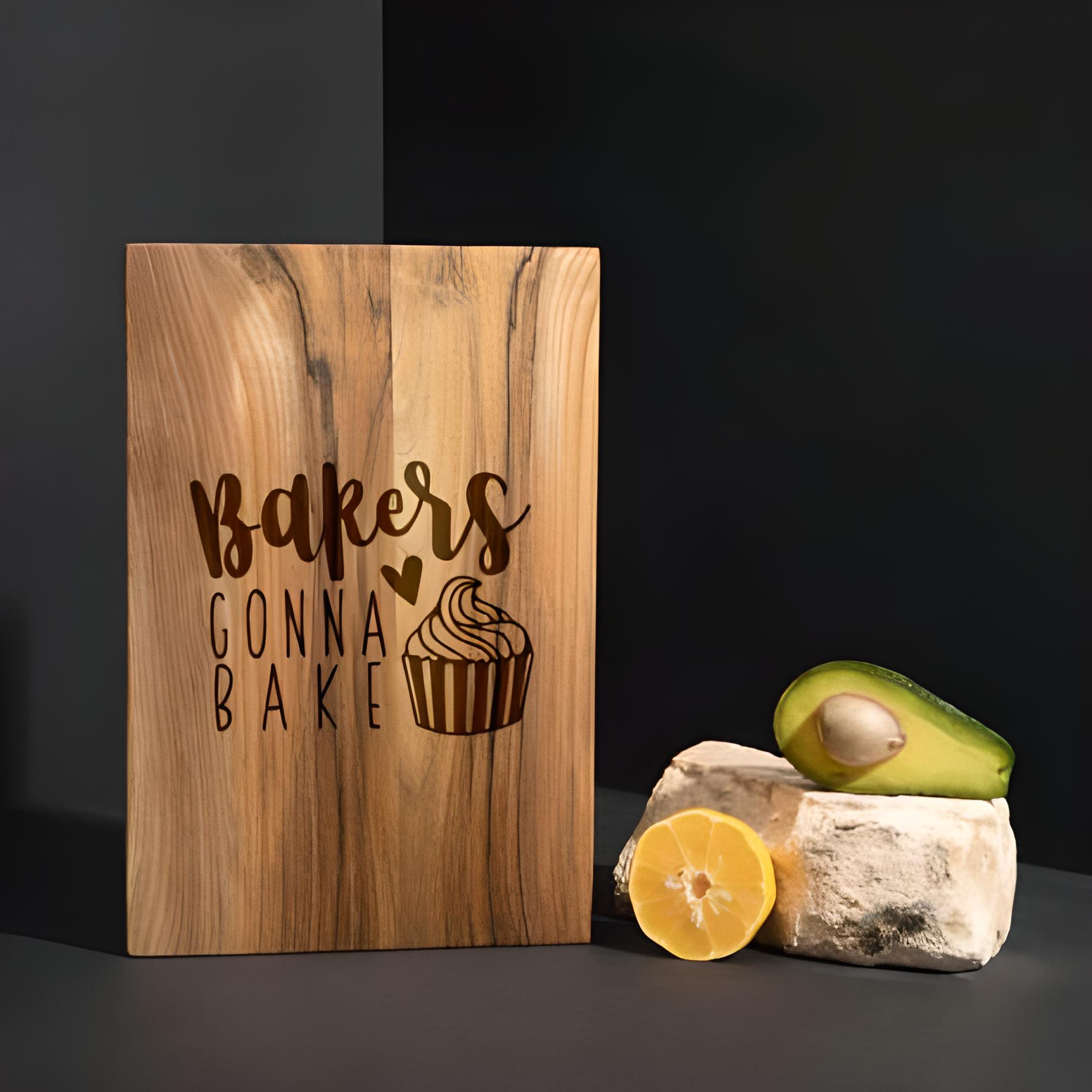 Доска кухонная Bakers gonna bake из ореха S (4-6-4598603)