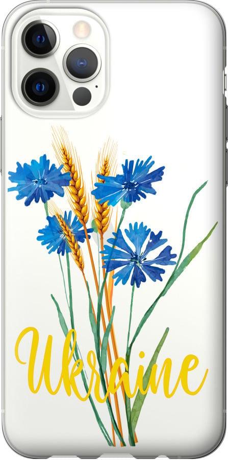 Чехол на iPhone 12 Pro Ukraine v2 (5445t-2052-42517)