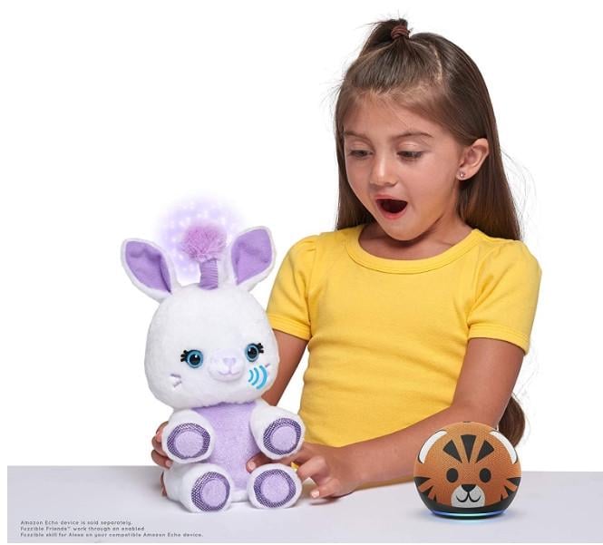 Игрушка Fuzzible Friends Fluff The Bunny плюшевая световая - фото 5 Игрушка Fuzzible Friends Fluff The Bunny плюшевая световая - фото 5