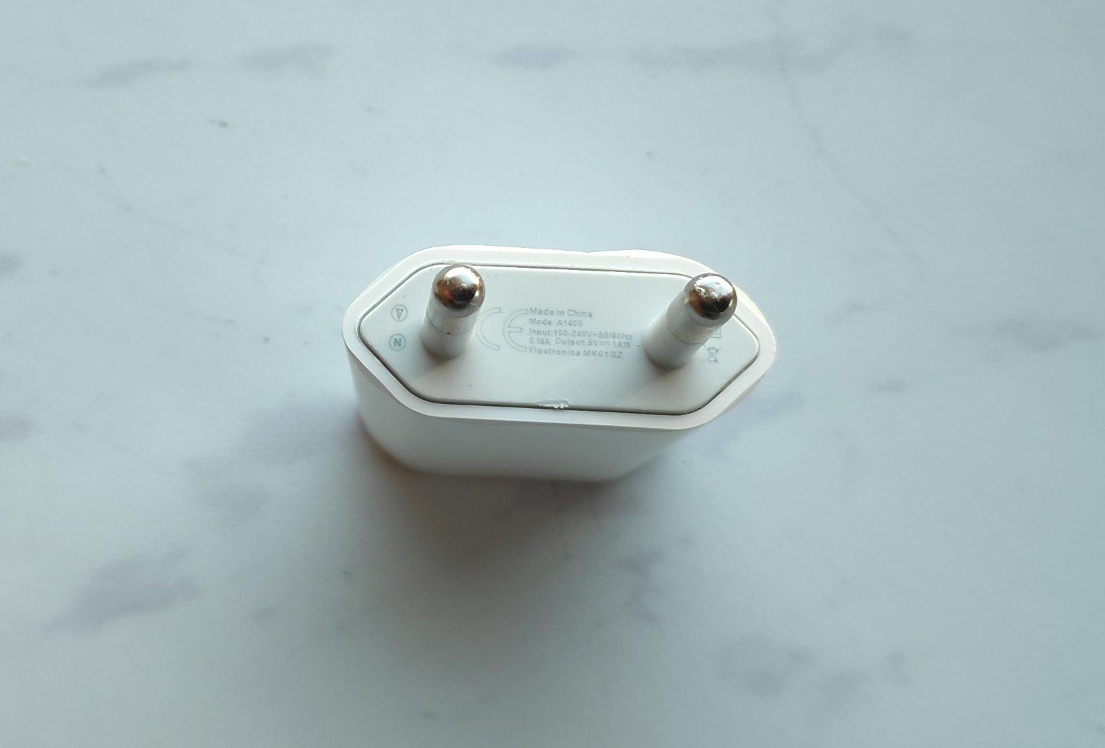 Сетевое зарядное устройство Flextronics A1400 5 V USB Power Adapter (1334) - фото 3