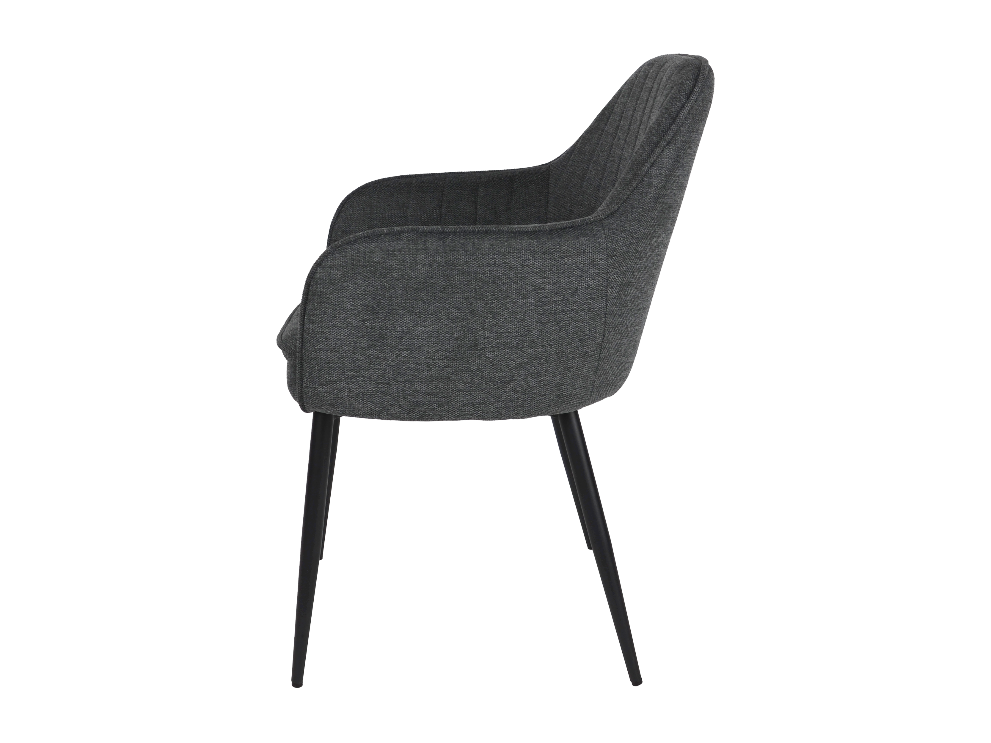 Стул Intarsio Emily Черный/Графитный - фото 5 Стул Intarsio Emily Черный/Графитный - фото 5