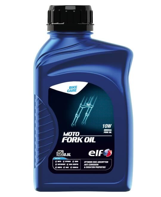 Гiдравлiчне мастило Elf MOTO FORK OIL 10W 0,5 л (194972)