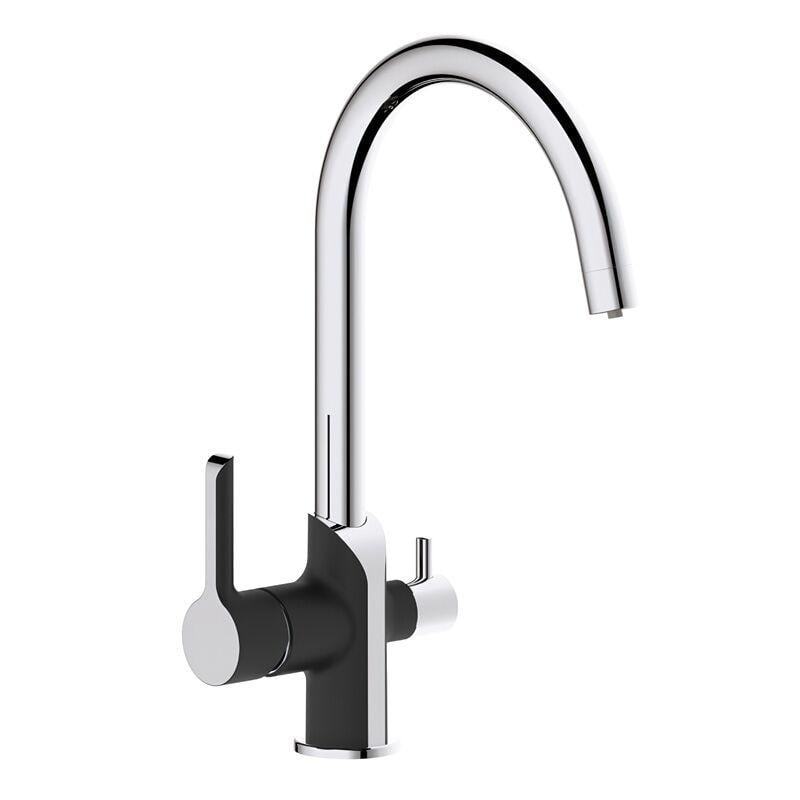 Смеситель кухонный MIXXUS PREMIUM EDEM 021 Black (MI5925)