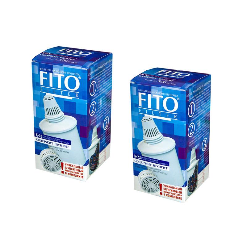 Картридж сменный Fito Filter К-22 для фильтров-кувшинов Гейзер 2 шт. (1799924258)