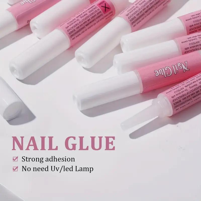 Клей в тюбике Nail Glue 2 г для накладных ногтей/типс/страз/декора Прозрачный (2689612522) - фото 7 Клей в тюбике Nail Glue 2 г для накладных ногтей/типс/страз/декора Прозрачный (2689612522) - фото 7