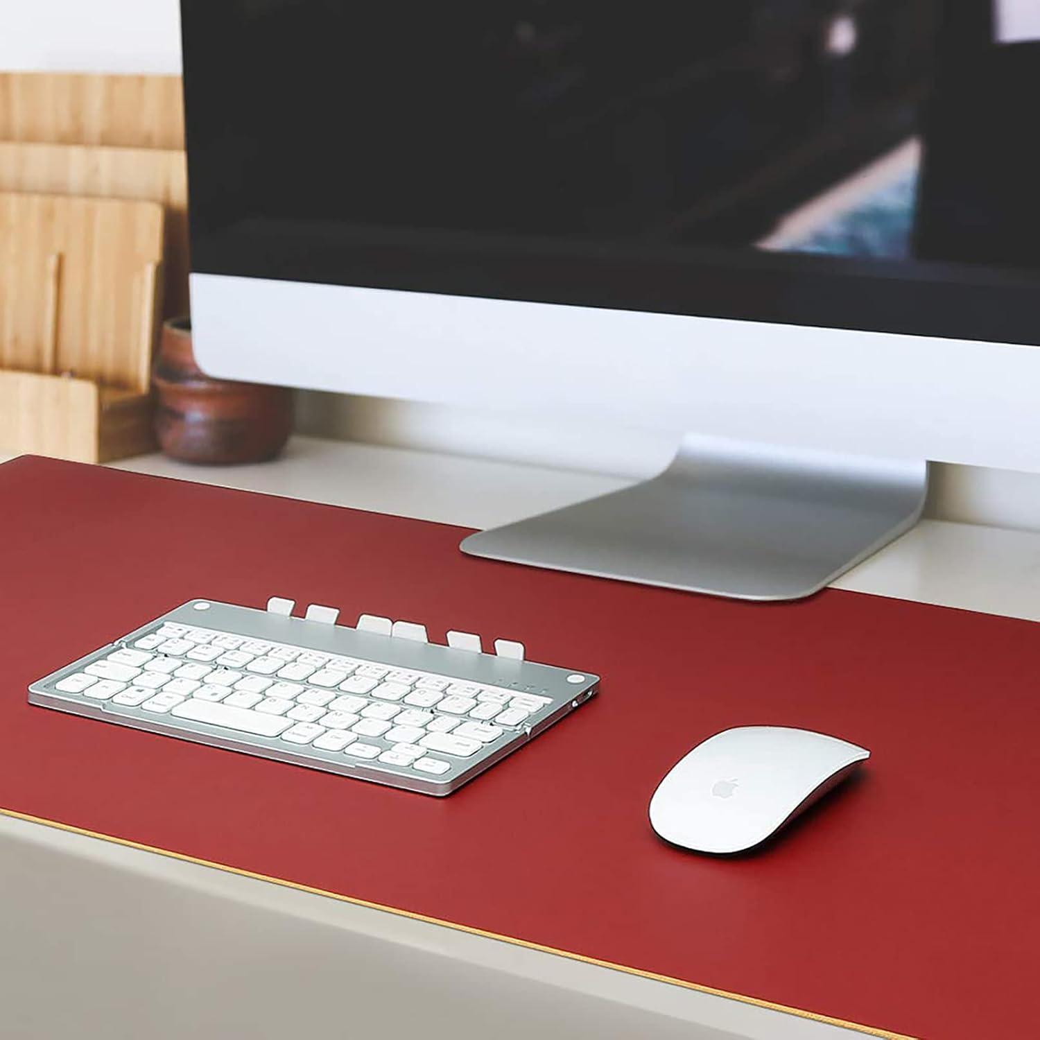 Ігрова поверхня Desk Mat Ultra Slim 900x400x1,8 мм Burgundy/Orange - фото 9 Ігрова поверхня Desk Mat Ultra Slim 900x400x1,8 мм Burgundy/Orange - фото 9