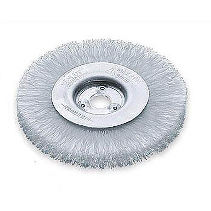 Щітка циліндрична Lessmann 100х13х13 мм гофрований поліамід 0,5 мм 8000 об/хв 320004 (13807)