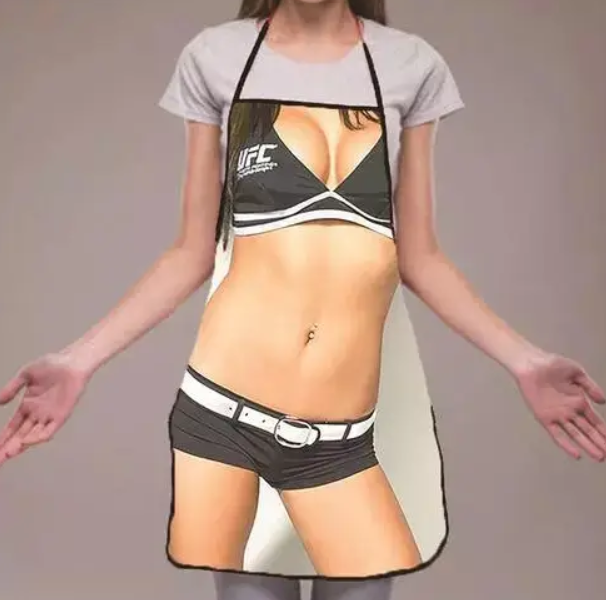 Фартук с приколом Мужчина с бабочками 75х60 см Разноцветный (50024) - фото 2 Фартук с приколом Мужчина с бабочками 75х60 см Разноцветный (50024) - фото 2