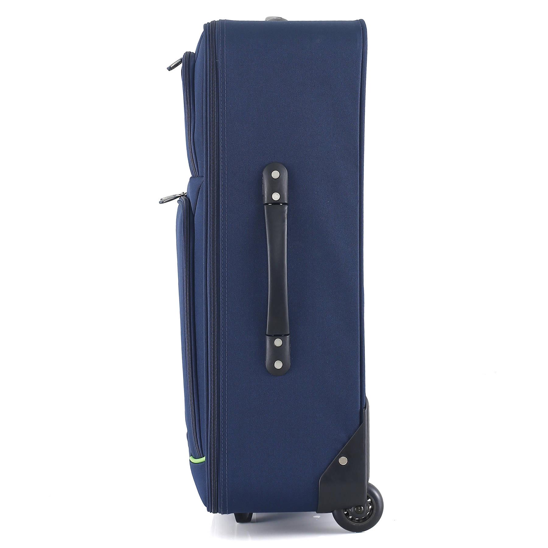 Чемодан SEMI LINE 24" M Blue/Green Lines (T5755-2) - фото 3