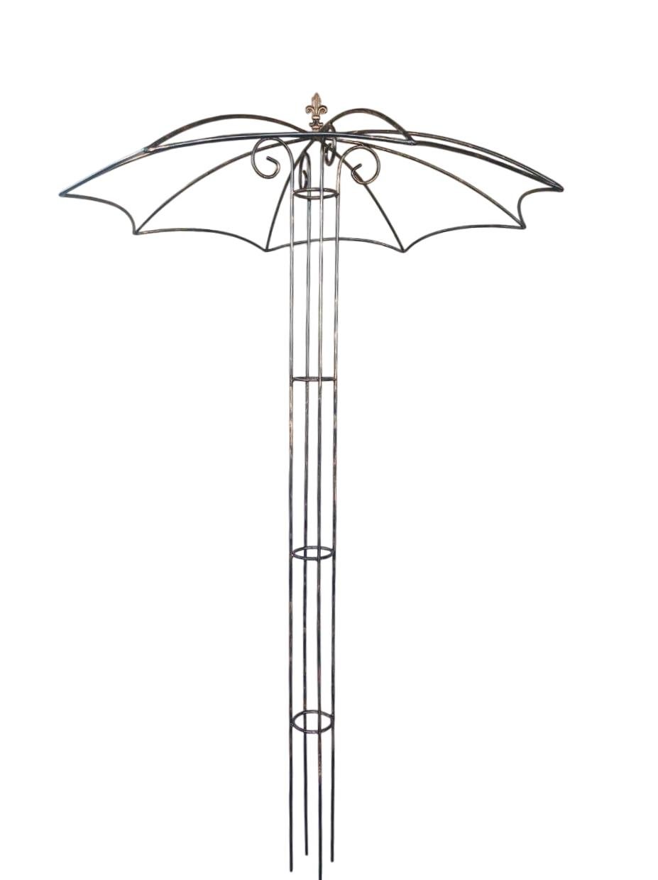 Опора садовая Зонтик металлический 230х130 см (28282753)