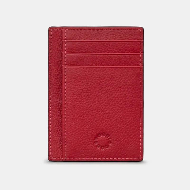 Кардхолдер кожаный Yoshi Y1212 17 86 Cherry Red (Y1212 17 86)