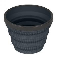 Чашка складная Sea To Summit X-Tumbler Cool Grip Charcoal (1033-STS AXCGTUMCH)