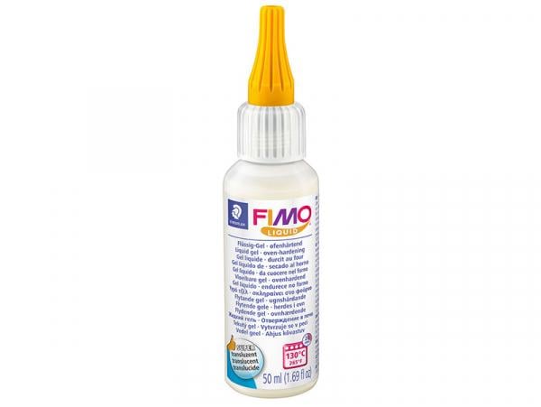 Жидкая пластика гель Fimo, 50 мл., прозрачная, (8050-00 BK)