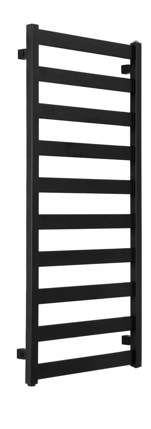 Полотенцесушитель комбинированный Terma Vivo ТЄН ONE с вентилем Unico 1150x500 мм Black mat (409)