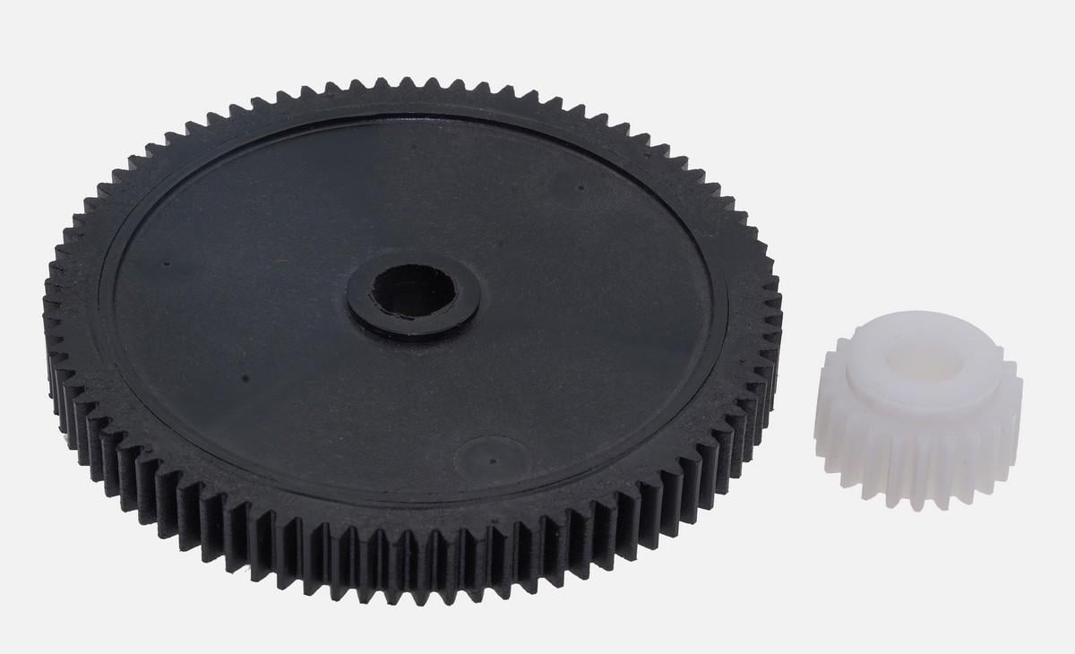 Шестерни пластиковые VJ Parts для шлифовальной машины Фиолент d1 10х86 h10/d2 9х24 h13,5 ИДФР303811001И (шлиф008)
