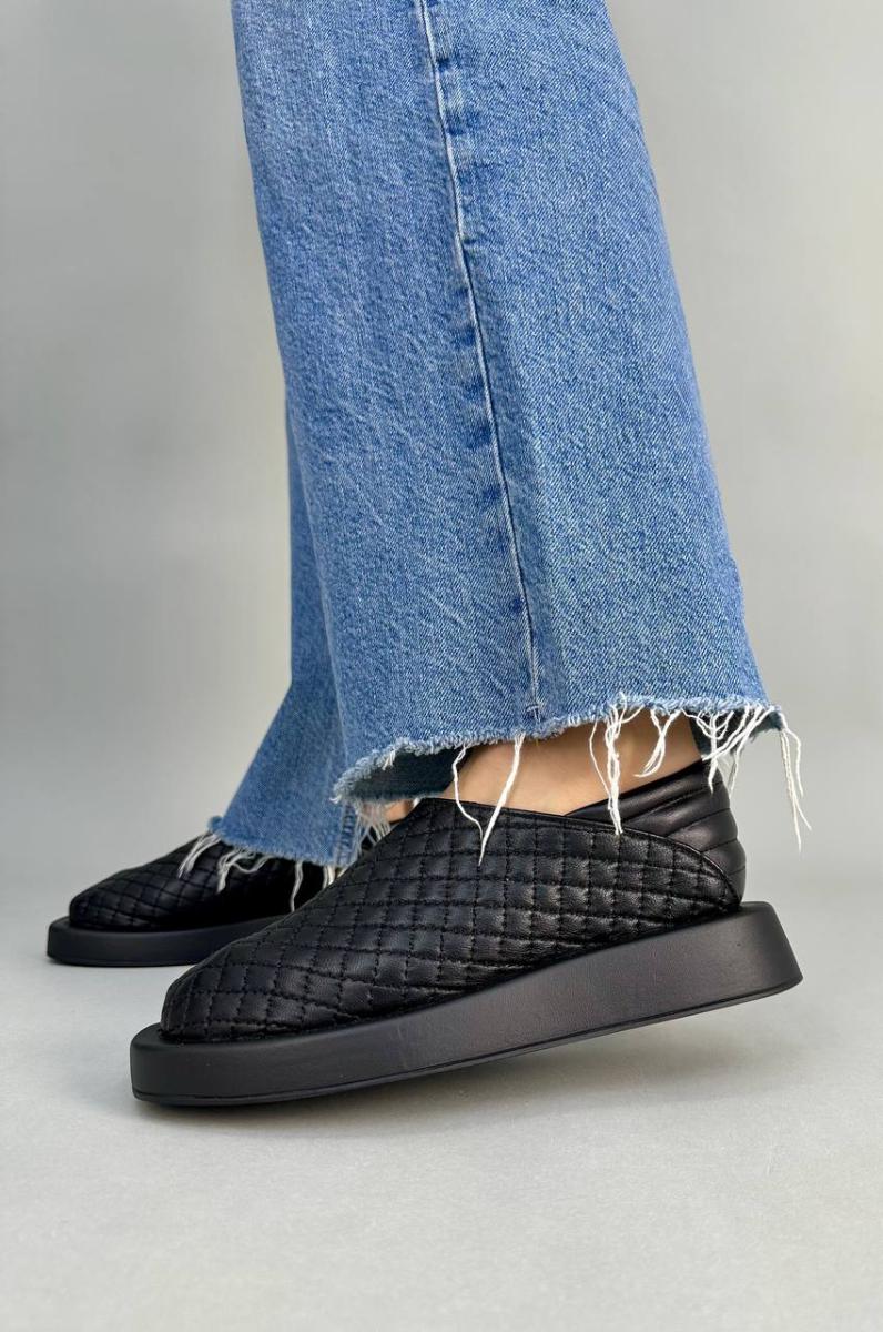 Лоферы женские кожаные р. 37 Черный (8536-1/37) Лоферы женские кожаные р. 37 Черный (8536-1/37)