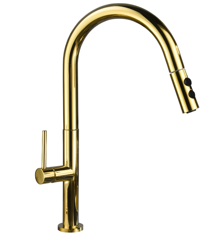 Змішувач для кухні Mexen AVA Золотий (2810373034)