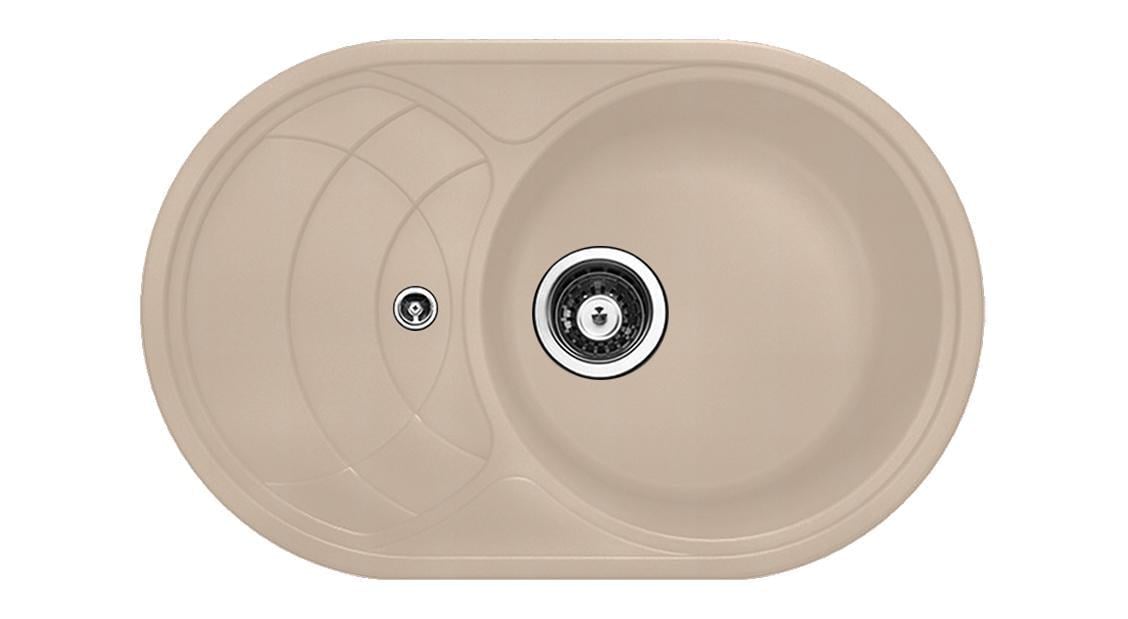 Кухонная мойка LONGRAN ECLIPSE ELG 780.500 Светлый беж (08 Colorado)