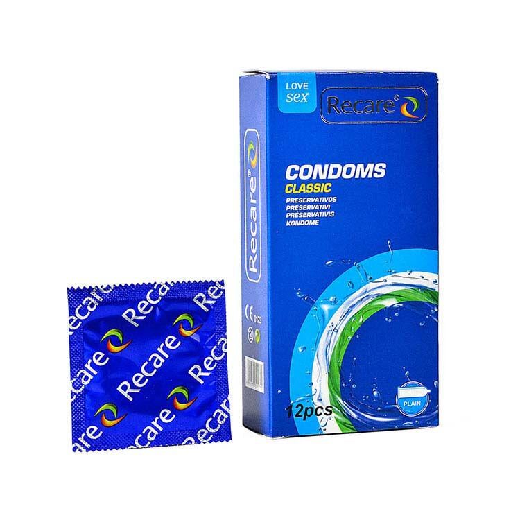 Презервативы Recare Classic Condoms классические 12 шт. Презервативы Recare Classic Condoms классические 12 шт.