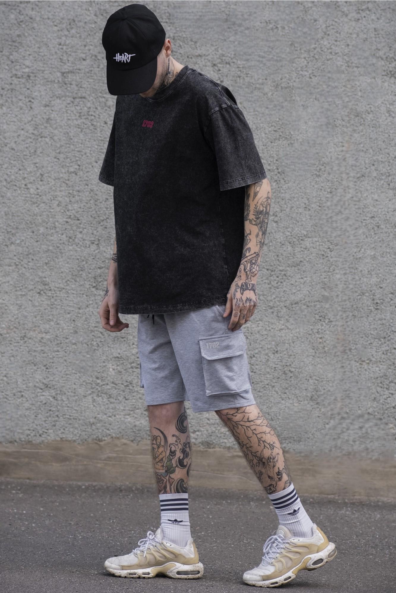 Шорти чоловічі Without Gate Reflective трикотажні XL Melange (XL8049582) - фото 2 Шорти чоловічі Without Gate Reflective трикотажні XL Melange (XL8049582) - фото 2