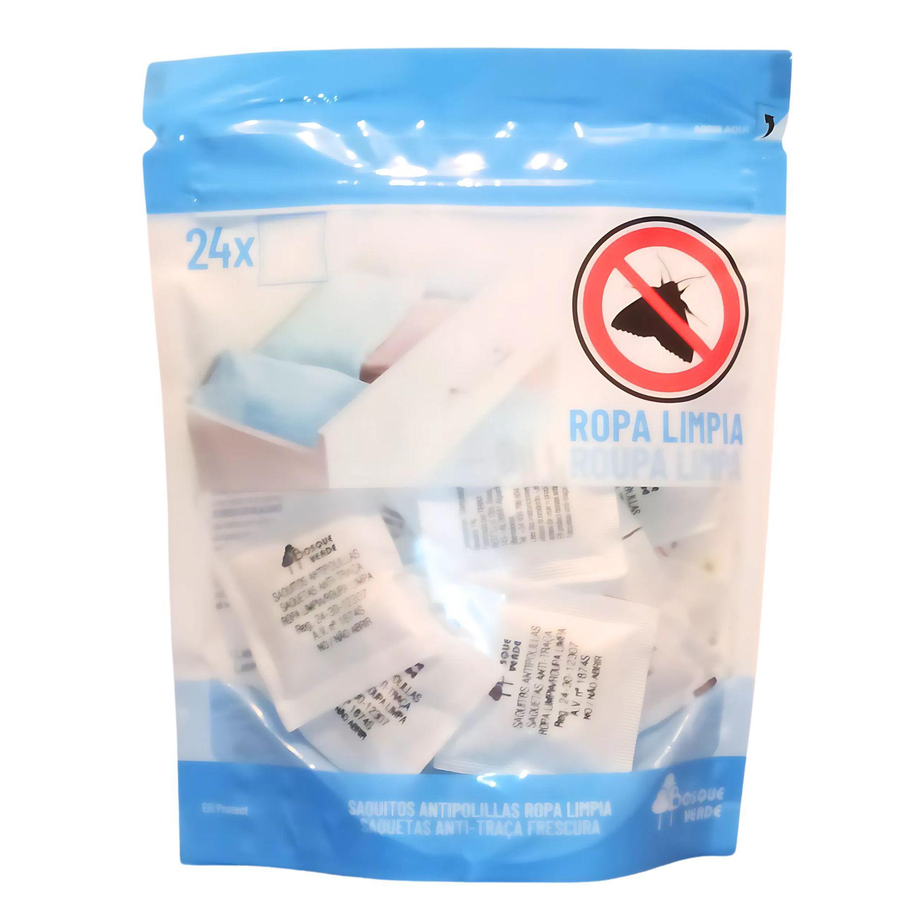 Репеленти від молі Antipolilla Ropa Limpia Чистий одяг 24 шт.