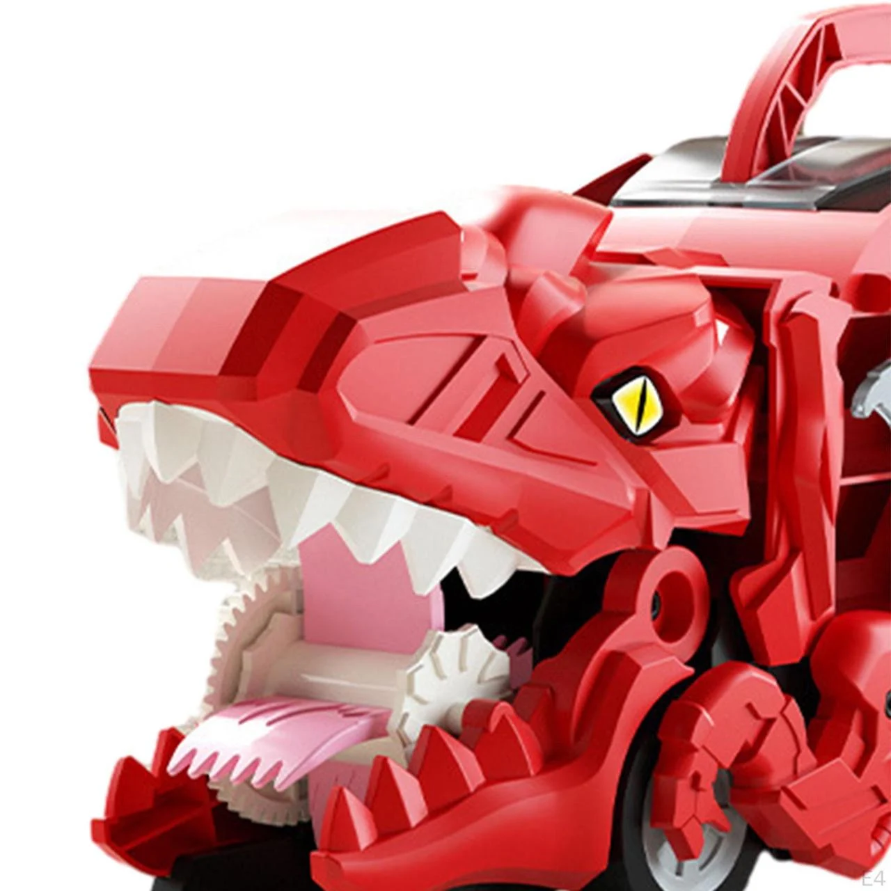 Автовоз-трейлер трансформер Діно YM333-2 з 3 машинками Червоний (2589924693) - фото 4 Автовоз-трейлер трансформер Діно YM333-2 з 3 машинками Червоний (2589924693) - фото 4