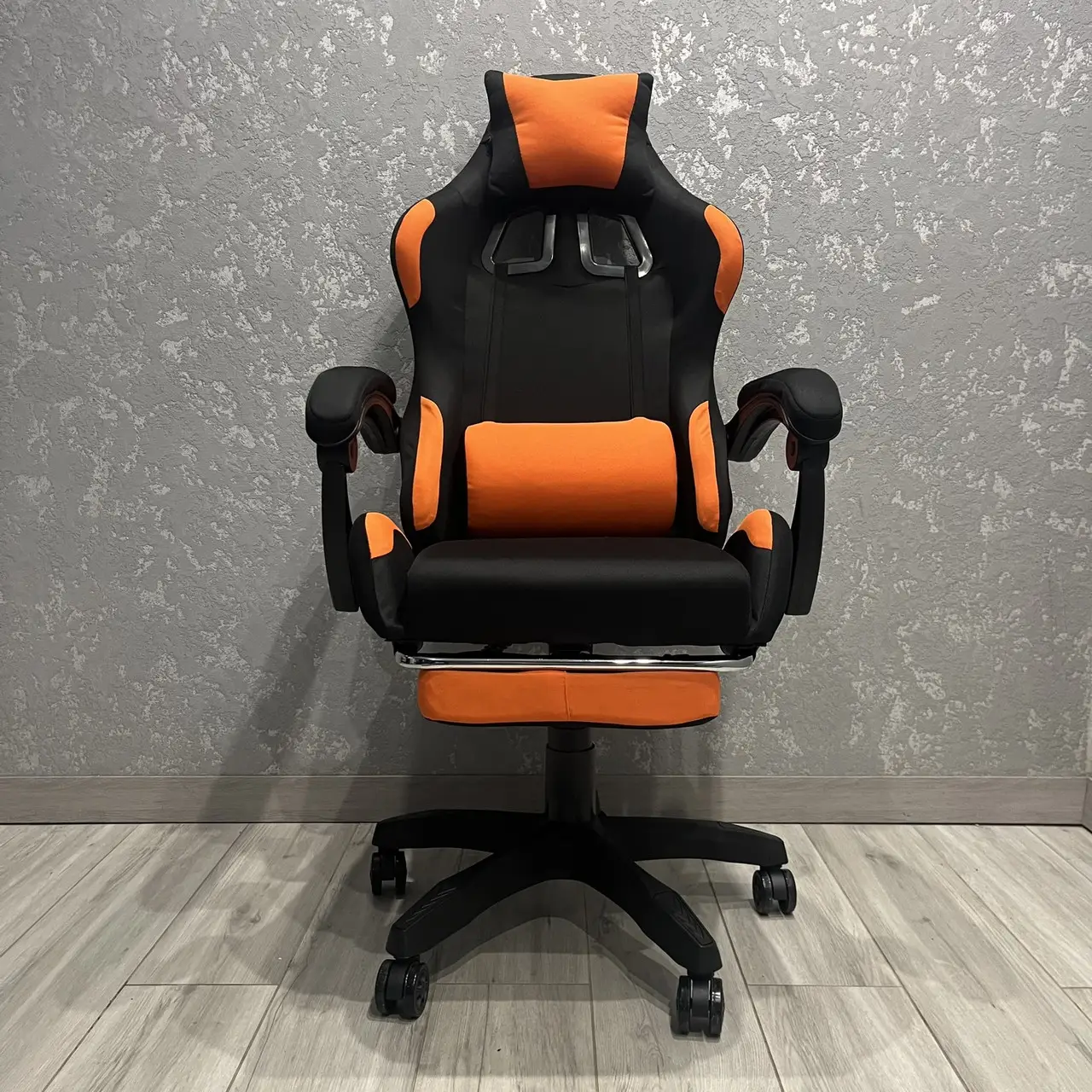 Крісло ігрове PRESTIGE M11 Чорний/Помаранчевий - фото 3 Крісло ігрове PRESTIGE M11 Чорний/Помаранчевий - фото 3