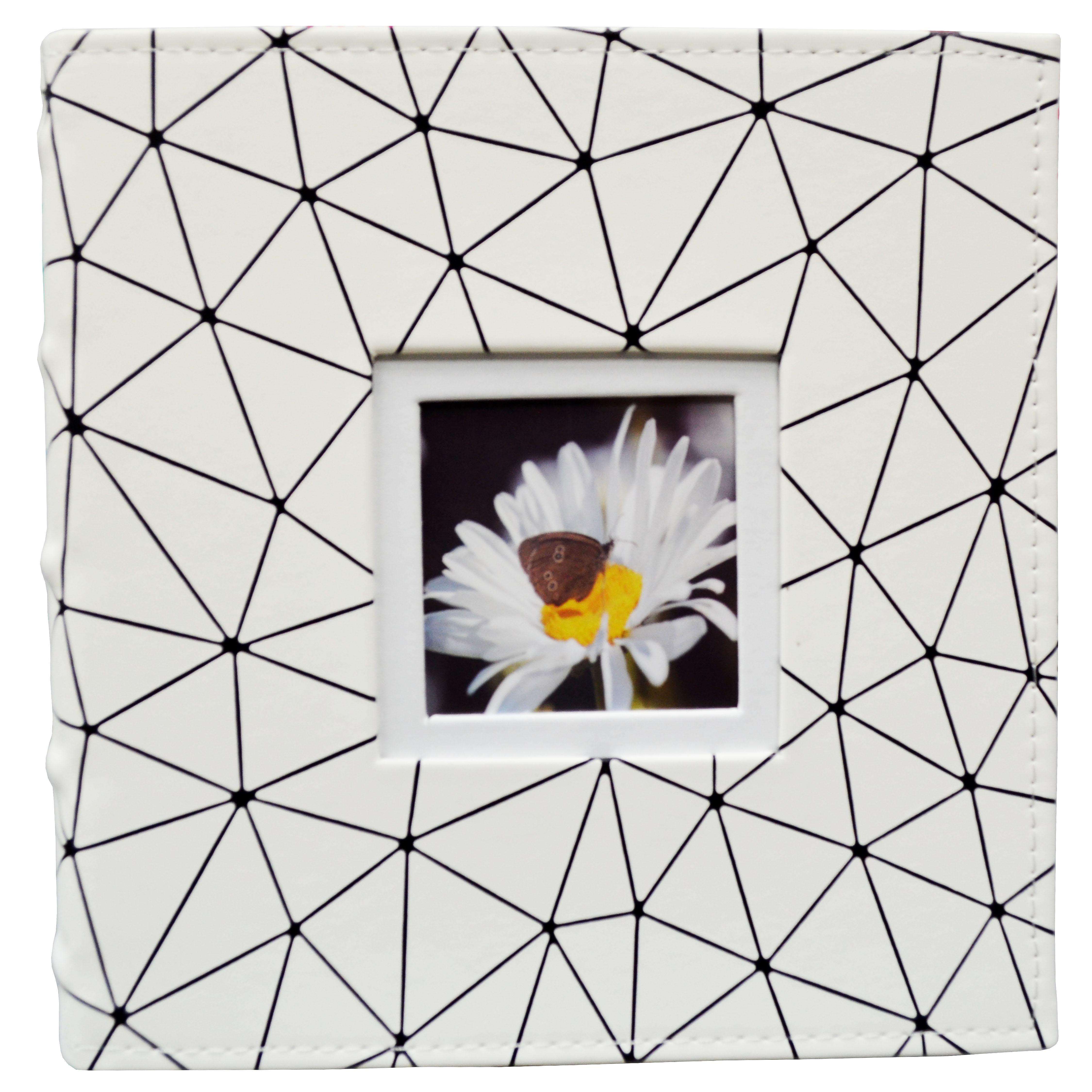 Свадебный фотоальбом 200 фото с местом для записей книжный переплёт (2519)