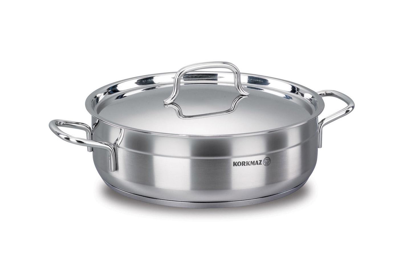Сотейник с крышкой Korkmaz alfa 24 см (a1022)