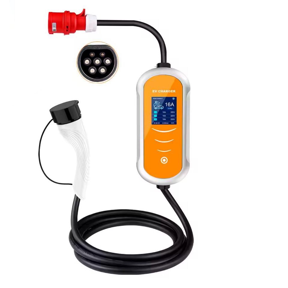 Зарядка для электромобиля IPENGEN 11 кВт 16A Type 2 европейское авто (IP11-16-3PH-TP2-C3.5)