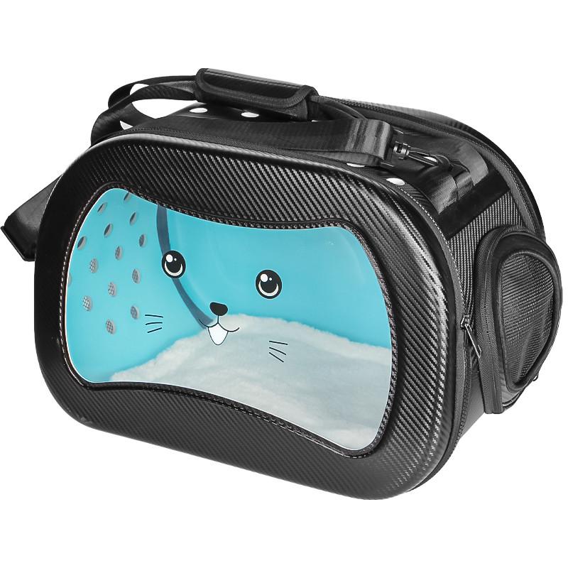 Сумка-переноска для котов и собак Taotaopets 255509 Black с окошком Сумка-переноска для котов и собак Taotaopets 255509 Black с окошком