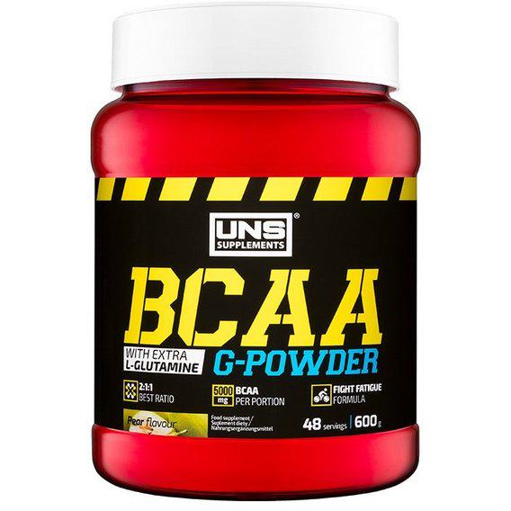 Аминокислота BCAA для спорта UNS BCAA г-Powder 600 г 48 порций Pear