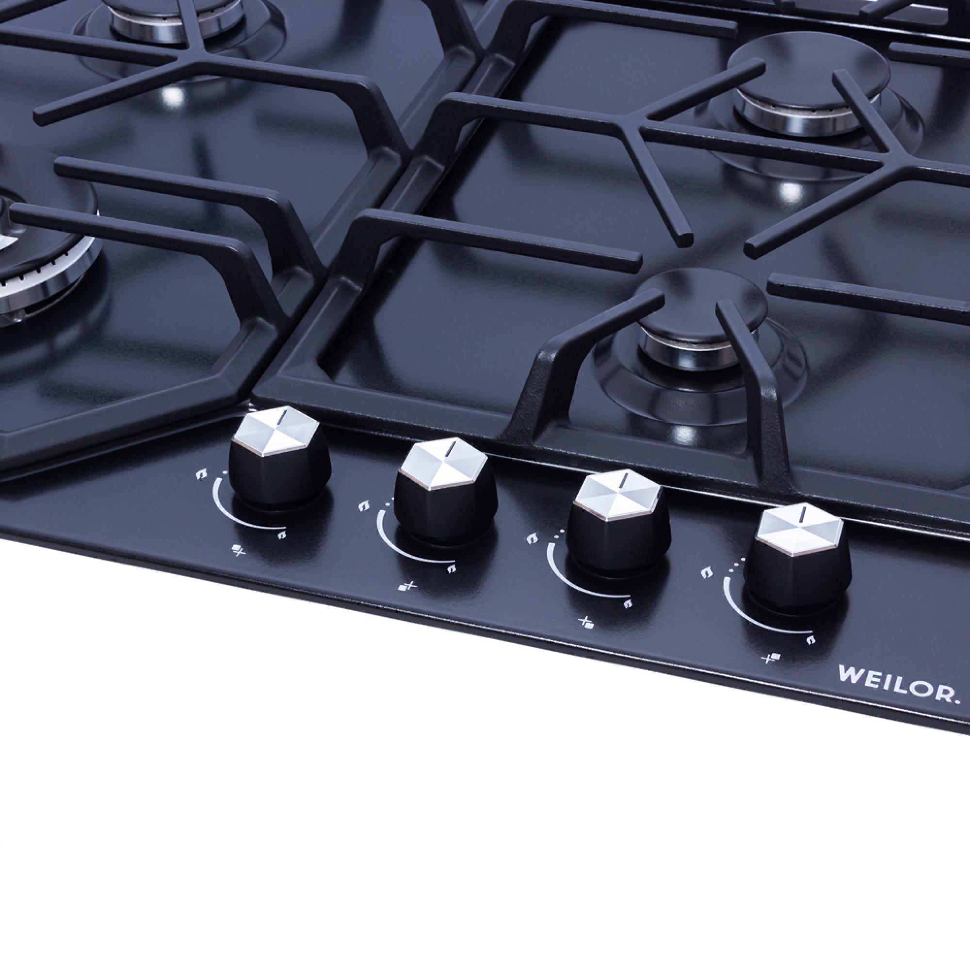 Варочная поверхность газовая WEILOR GM W 604 BL - фото 4
