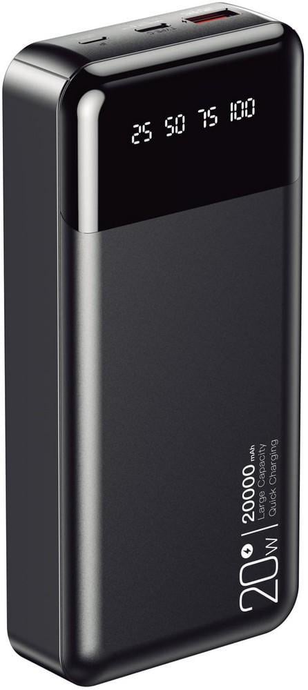 Внешний аккумулятор Xo PR192 PD20W/QC18W Display 20000mAh Black (37754)