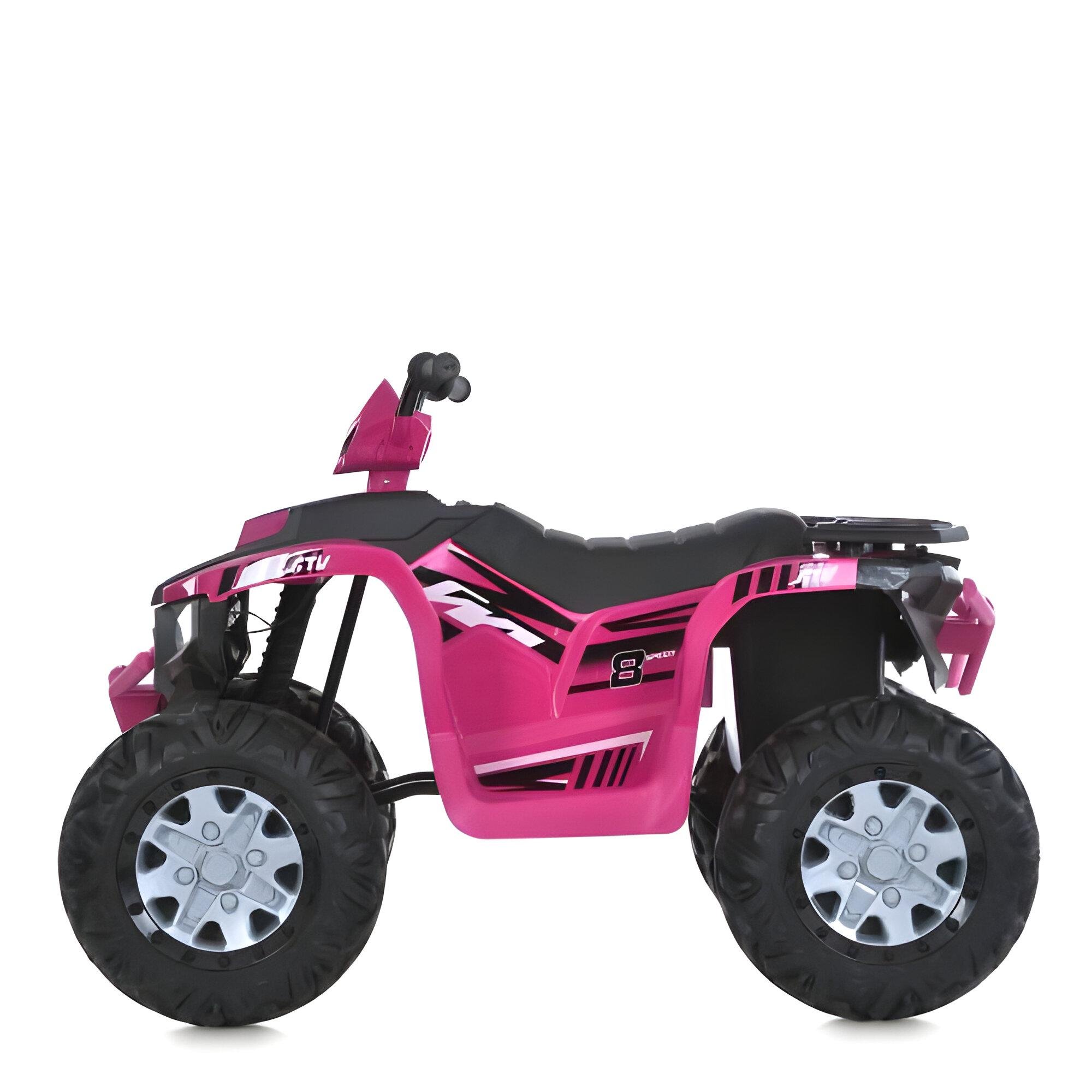 Квадроцикл Bambi M 6060EL-8 35W/USB/Bluetooth Рожевий (27761168) - фото 3 Квадроцикл Bambi M 6060EL-8 35W/USB/Bluetooth Рожевий (27761168) - фото 3