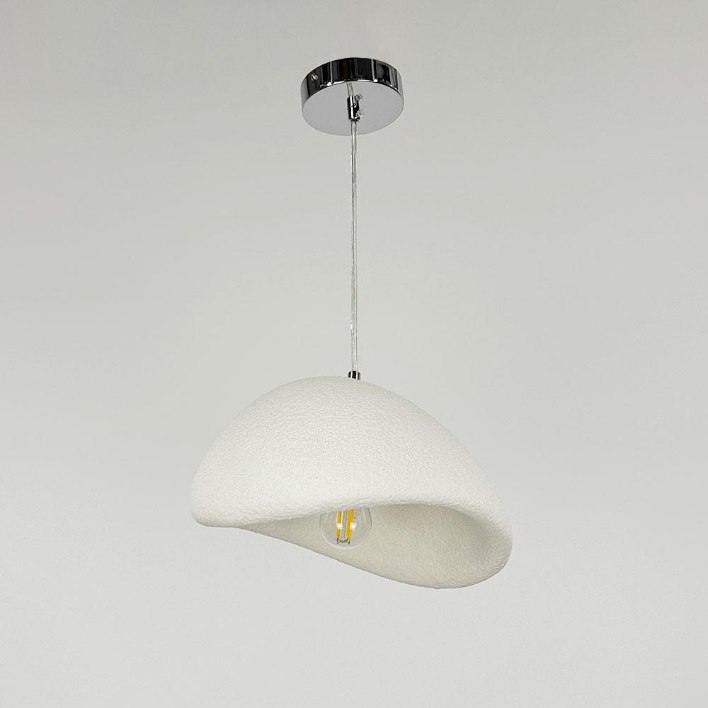 Світильник-хмара з білим гіпсовим корпусом 30х25х16 см (MJ215-300 WT) - фото 1