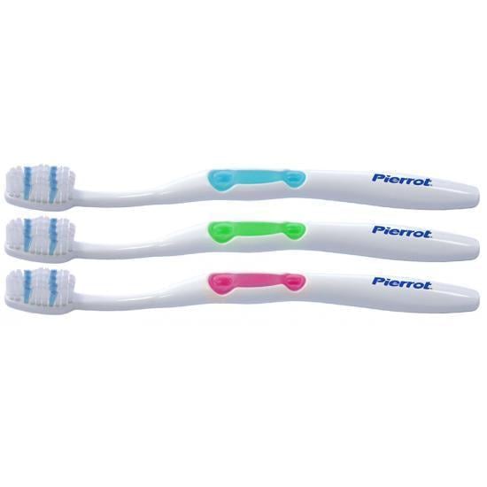 Набір зубних щіток Pierrot Colours середня жорсткість 3 шт. (2166)