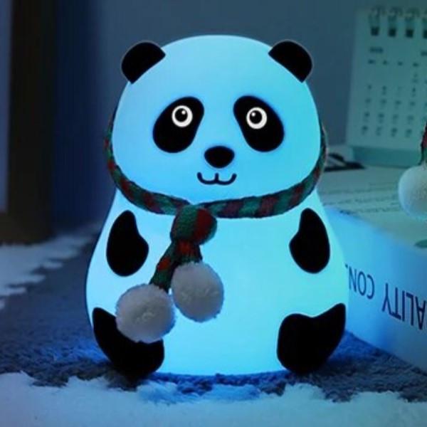 Нічний світильник силіконова панда Light Panda з акумулятором (3_04053) - фото 4