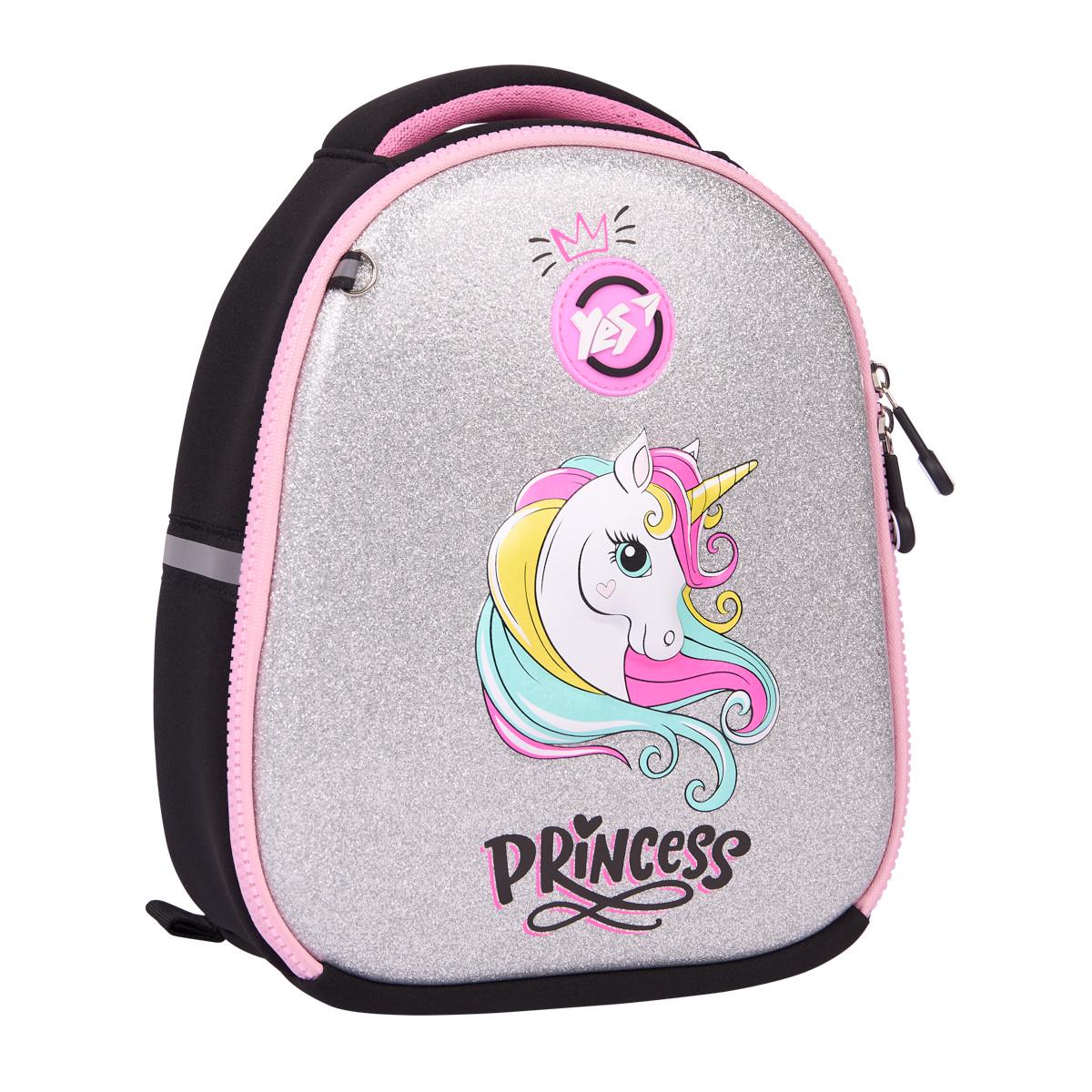 Рюкзак детский для садика YES Unicorn Princess K-33 (550016)