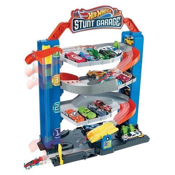 Гараж для машинок Hot Wheels GNL70 четырехэтажный (138224) Гараж для машинок Hot Wheels GNL70 четырехэтажный (138224)