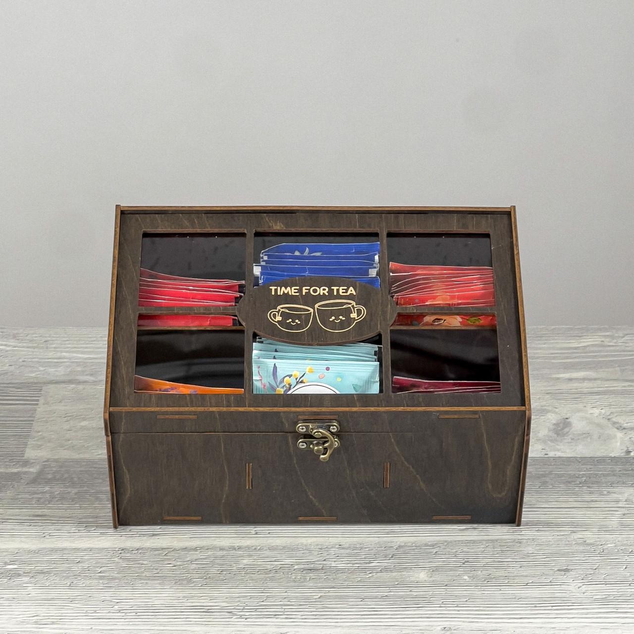 Органайзер для пакетиків чаю 222x150x96 мм (3851) - фото 3 Органайзер для пакетиків чаю 222x150x96 мм (3851) - фото 3