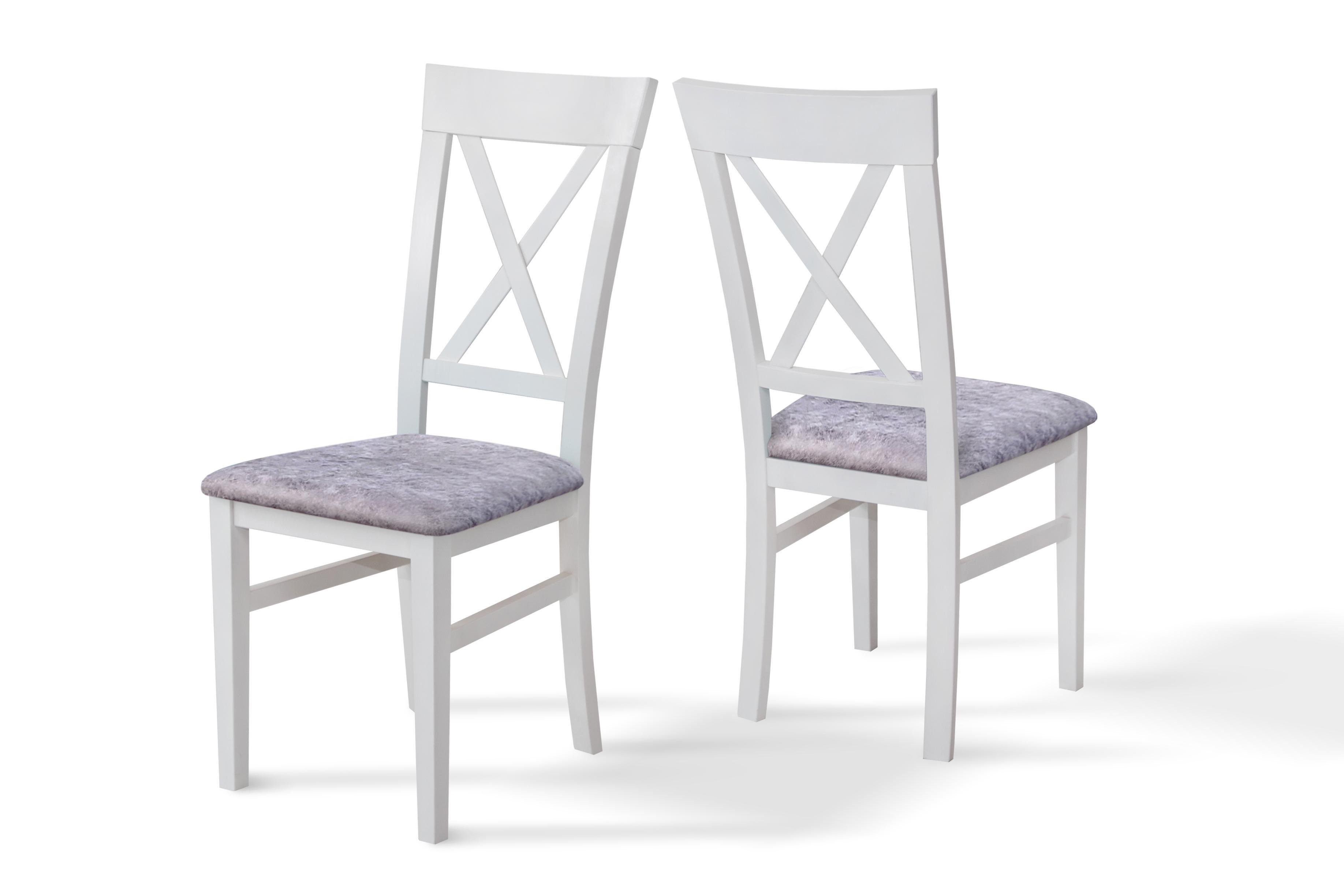 Стілець для кухні та вітальні Смарт Кросс 420х1000х430 мм Білий/Куба (GAА0054038) - фото 2 Стілець для кухні та вітальні Смарт Кросс 420х1000х430 мм Білий/Куба (GAА0054038) - фото 2