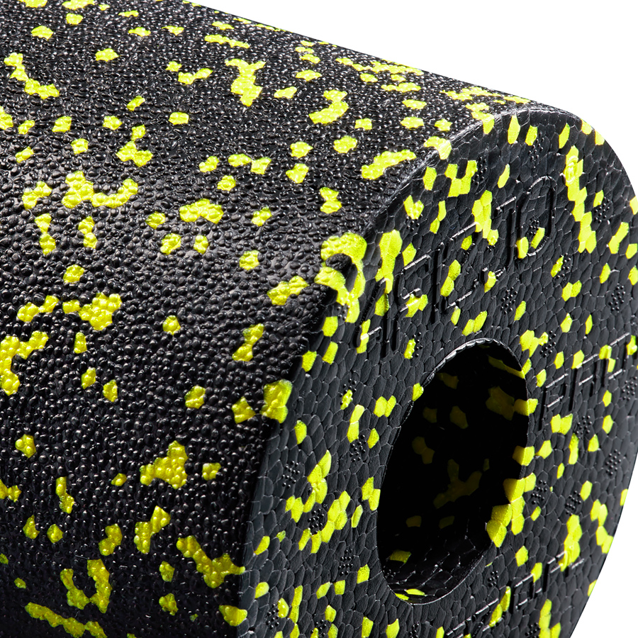 Масажний ролик 4fizjo EPP PRO+ гладкий 33x14 см 4FJ0055 Black/Yellow - фото 4