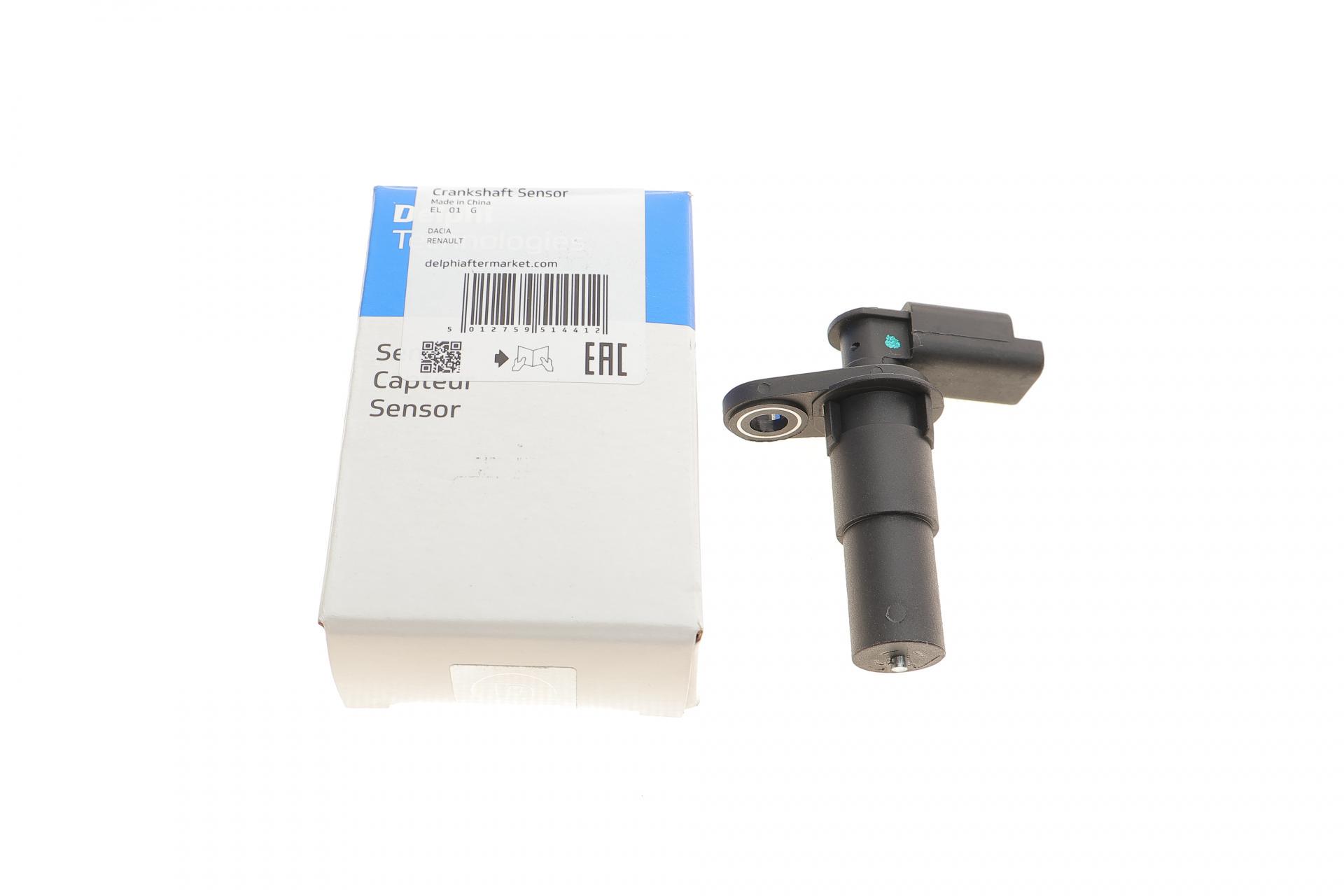 Датчик DELPHI положення колінвалу Renault Laguna III/Scenic III 1,6 16V 08 (SS11088)