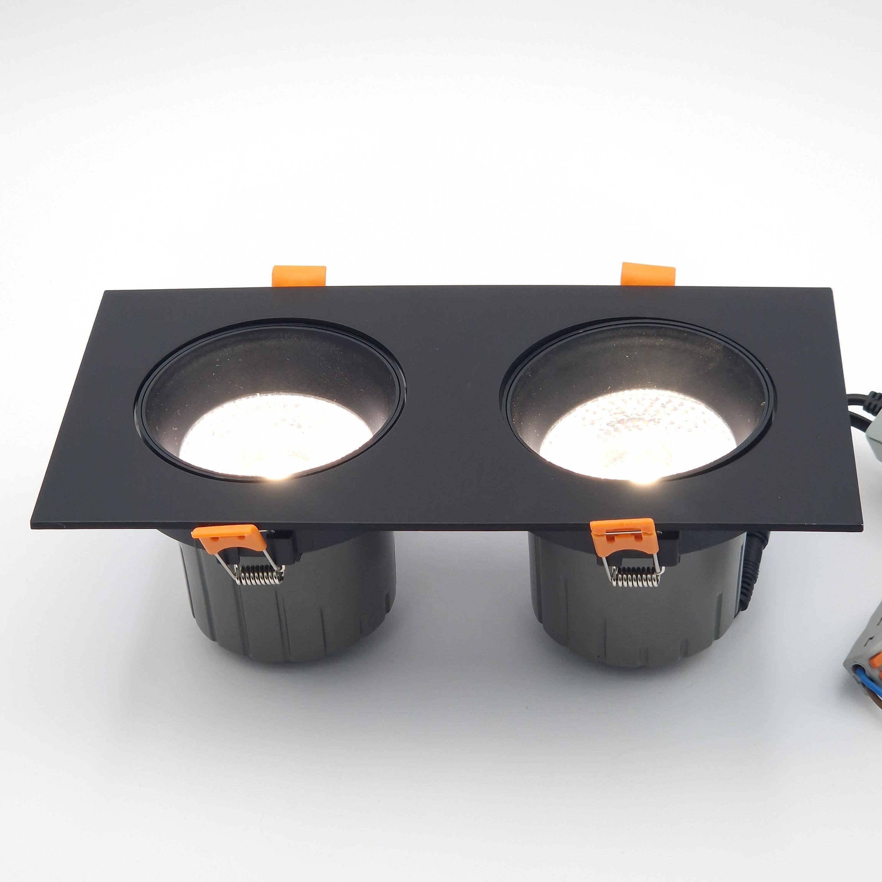 Светильник точечный врезной Light Club двойной 2х12 Вт 3000 К Черный (WL44-320-12-3-BK) - фото 5 Светильник точечный врезной Light Club двойной 2х12 Вт 3000 К Черный (WL44-320-12-3-BK) - фото 5