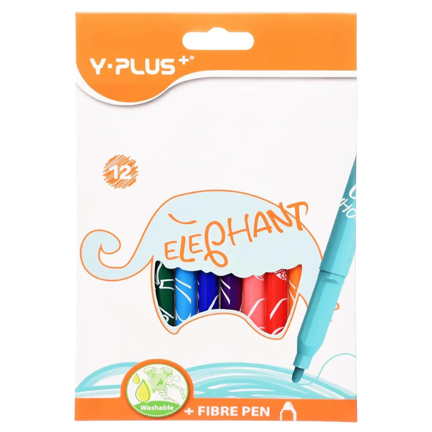 Фломастер ELEPHANT 12 кольорів